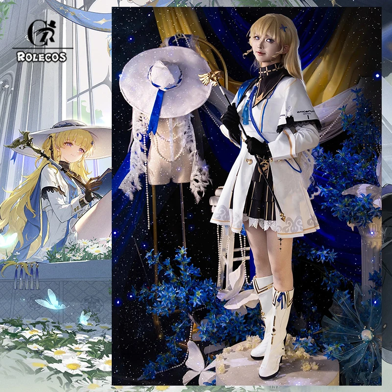 ROLECOS Game Wuthering Waves Phoebe Cosplay Costume Graceful Spectro Unknown Resonator Phoebe Dress Women Halloween Party Outfit
ROLECOS Game Wuthering Waves Phoebe Cosplay Costume Graceful Spectro Unknown Resonator Phoebe Dress Women Halloween Party Outfit