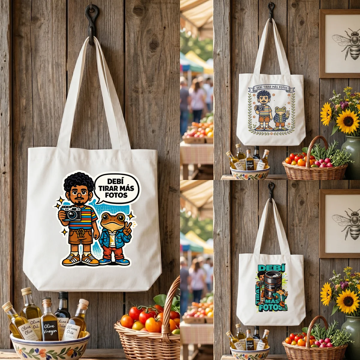 1 Pack 35×38.5cm Retro Cartoon Frog & Camera Print Shoulder Bag, Eco-friendly Reusable Work & School Tote Bag
1 Pack 35×38.5cm Retro Cartoon Frog & Camera Print Shoulder Bag, Eco-friendly Reusable Work & School Tote Bag