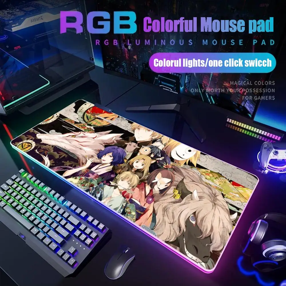 Коврик для мыши natsume yuujinchou, геймерский настольный коврик с RGB-подсветкой, светодиодный коврик для мыши, игровые аксессуары, настольный коврик, большой коврик для мыши с подсветкой
Коврик для мыши natsume yuujinchou, геймерский настольный коврик с RGB-подсветкой, светодиодный коврик для мыши, игровые аксессуары, настольный коврик, большой коврик для мыши с подсветкой
