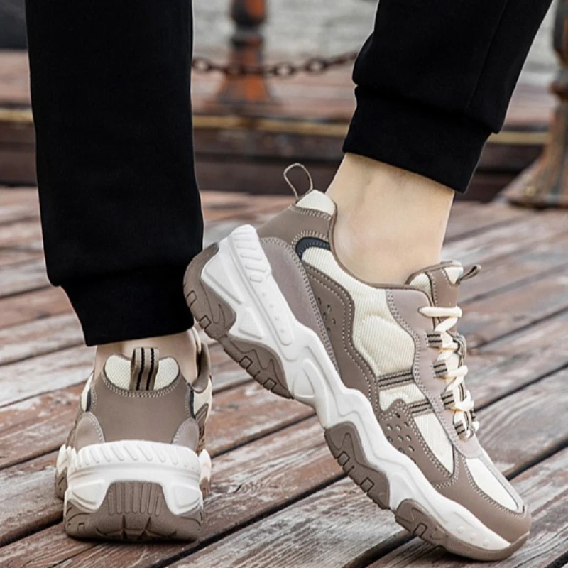 New Pure Spring Round-toe Color-block Casual Men's Anti-slip Fashionable High-quality Flat Low-top Sports Hiking Running Shoes
New Pure Spring Round-toe Color-block Casual Men's Anti-slip Fashionable High-quality Flat Low-top Sports Hiking Running Shoes