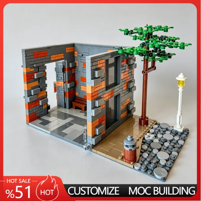 640PCS Retro Urban Corner Street View Custom Building Blocks DIY Educational Toy funs Birthday Festival Home Decoration Presents
640PCS Retro Urban Corner Street View Custom Building Blocks DIY Educational Toy funs Birthday Festival Home Decoration Presents