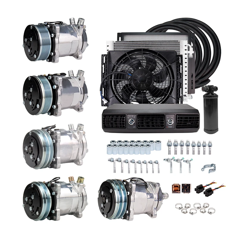 Universal 12V 24V AC Air Conditioning Evaporator Kit for Truck Van Tractor Jeep Street / Hot Rod Vintage Car Air Conditioner
Universal 12V 24V AC Air Conditioning Evaporator Kit for Truck Van Tractor Jeep Street / Hot Rod Vintage Car Air Conditioner