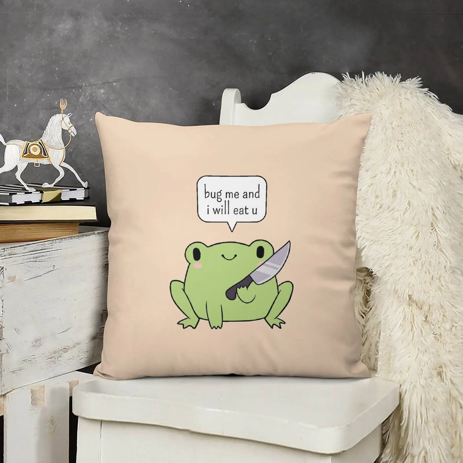 Cute Frog With A Knife Throw Pillow Cushion Child Sitting Cushion ornamental pillows pillow
Cute Frog With A Knife Throw Pillow Cushion Child Sitting Cushion ornamental pillows pillow