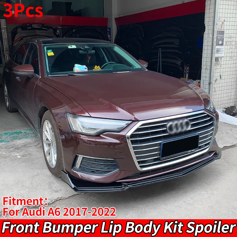 Car Accessories Front Bumper Lip Body Kit Chin Guard Diffuser Cover Deflector ABS For Audi A6 2017 2018 2019 2020 2021 2022
Car Accessories Front Bumper Lip Body Kit Chin Guard Diffuser Cover Deflector ABS For Audi A6 2017 2018 2019 2020 2021 2022