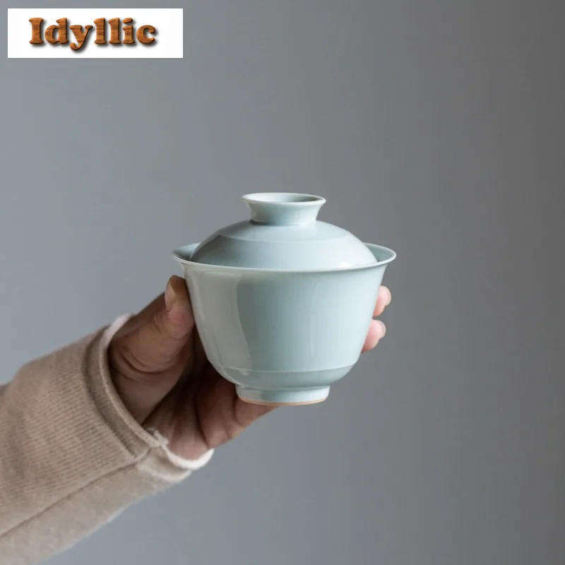 115 мл античная серая чайная подставка Gaiwan в стиле ретро, бытовая чайная миска с крышкой, комплект, чаша для заваривания чая, принадлежности для чайной церемонии, подарок
115 мл античная серая чайная подставка Gaiwan в стиле ретро, бытовая чайная миска с крышкой, комплект, чаша для заваривания чая, принадлежности для чайной церемонии, подарок