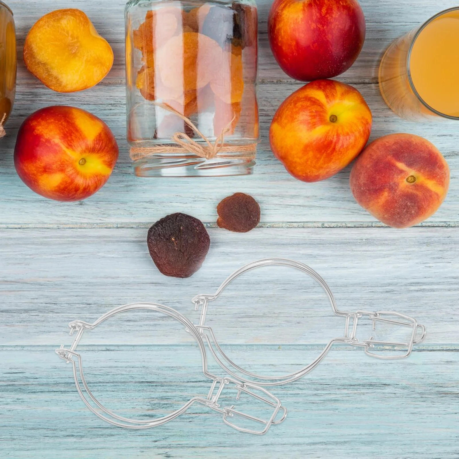 10pcs Sealing Can Buckle Wire Clamp Canning Jars Lock Airtight Fasten Clip Stainless Steel Kitchen Storage Glass Jar
10pcs Sealing Can Buckle Wire Clamp Canning Jars Lock Airtight Fasten Clip Stainless Steel Kitchen Storage Glass Jar