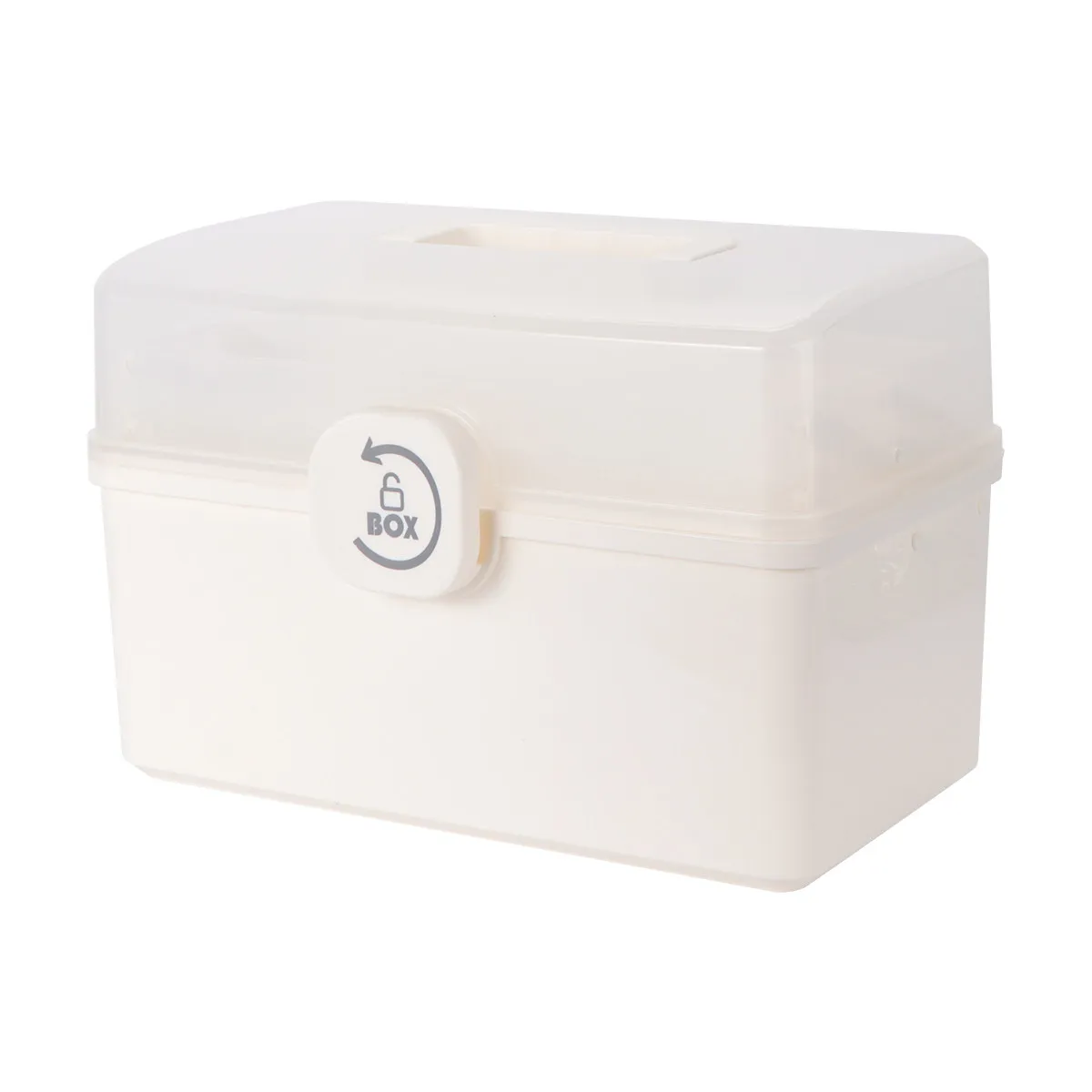 Portable Medicine Storage Box Lightweight Plastic First-Aid Organizer Multi-Layer Compartment Case Rotatable Buckle for Home
Portable Medicine Storage Box Lightweight Plastic First-Aid Organizer Multi-Layer Compartment Case Rotatable Buckle for Home