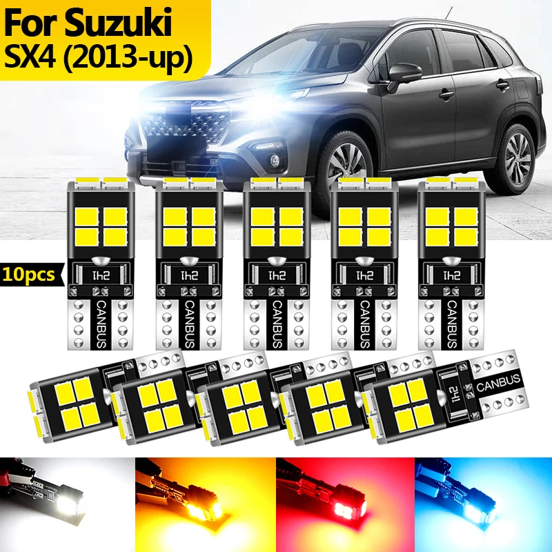 10 шт. 12 В Canbus для Suzuki SX4 2013-up дневные ходовые огни светодиодные габаритные огни парковочные лампы W5W T10 194 автомобильные аксессуары
10 шт. 12 В Canbus для Suzuki SX4 2013-up дневные ходовые огни светодиодные габаритные огни парковочные лампы W5W T10 194 автомобильные аксессуары
