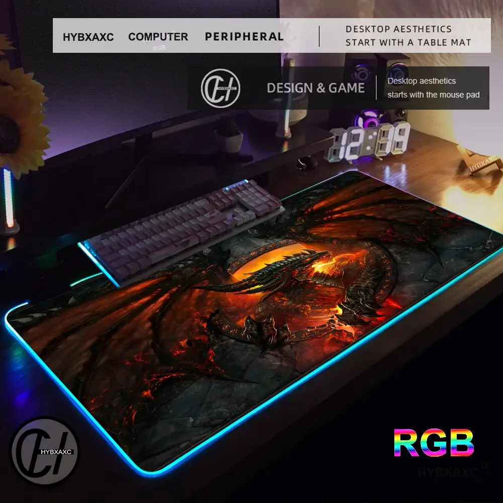 HYBXAXC Natural Horde Alliance Mouse Pad RGB Mouse Pad Desk Mat HD Gamer Large LED Light XXL HD World Of Warcraft RGB Mousepad
HYBXAXC Natural Horde Alliance Mouse Pad RGB Mouse Pad Desk Mat HD Gamer Large LED Light XXL HD World Of Warcraft RGB Mousepad