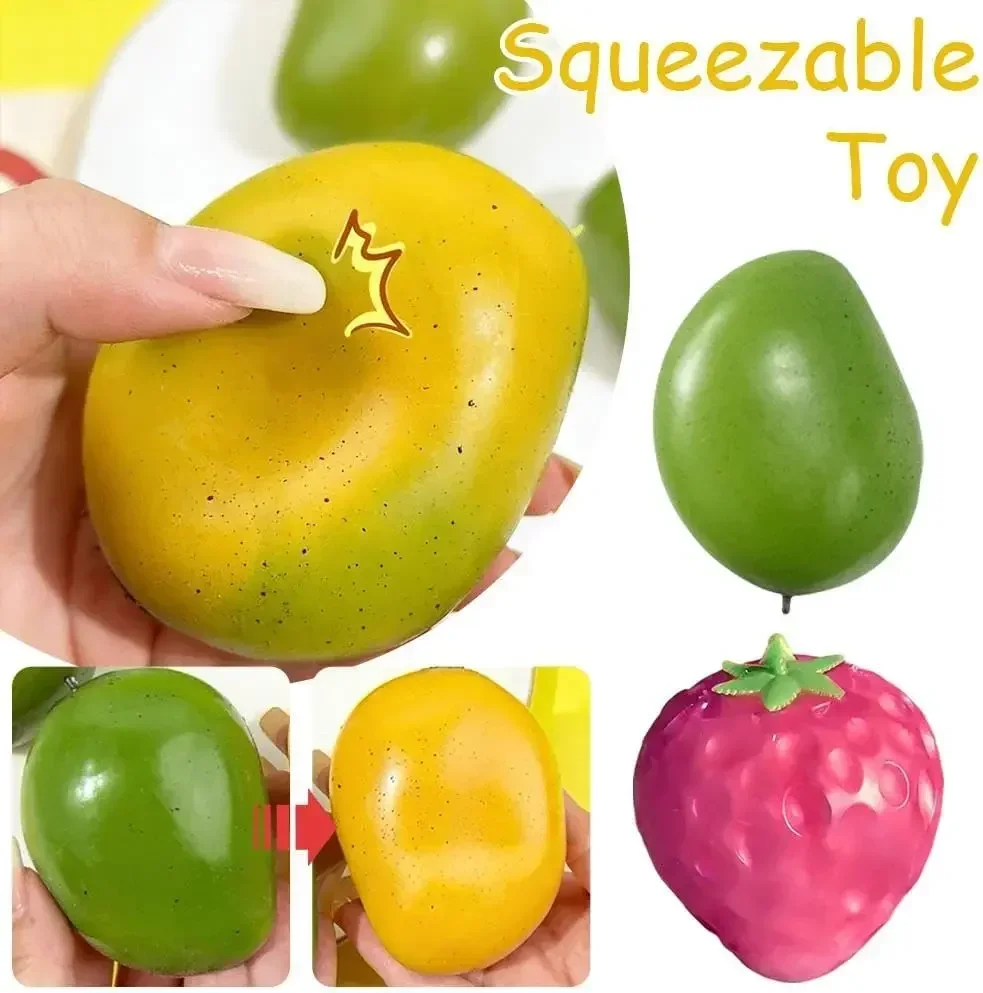 Large Mango Squeeze Toy, Color-Changing Mango Squeeze Stress Ball, Temperature-Sensitive Stress-Relief Fruit Squeeze Fingertip Toy, Cute Moldable Slow Rebound Squeeze Toy, Suitable For Adult Relaxation Toy
Large Mango Squeeze Toy, Color-Changing Mango Squeeze Stress Ball, Temperature-Sensitive Stress-Relief Fruit Squeeze Fingertip Toy, Cute Moldable Slow Rebound Squeeze Toy, Suitable For Adult Relaxation Toy