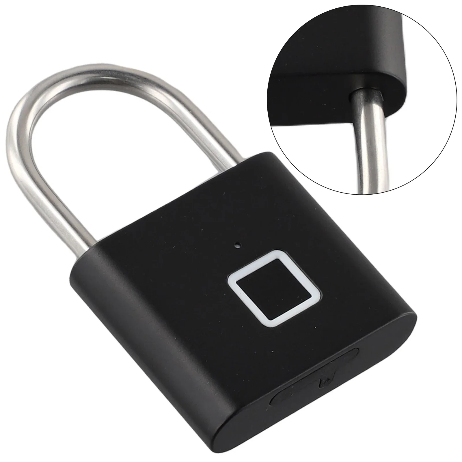 Lightweight Smart Fingerprint Padlock with USB Charging and Waterproof Features for Secure Storage of Luggage and Cabinets
Lightweight Smart Fingerprint Padlock with USB Charging and Waterproof Features for Secure Storage of Luggage and Cabinets