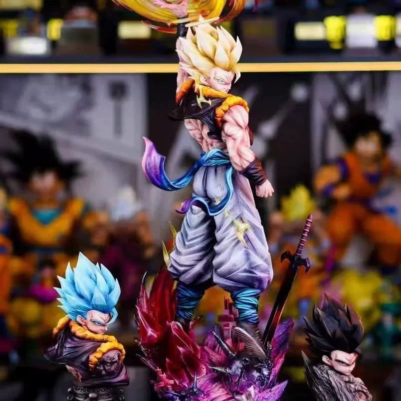 Jt Gogeta 3 Heads Replace Statue Figure Pvc Anime Dragon Ball Action Figure Desktop Ornament Decor Model Toy Collection Gifts
Jt Gogeta 3 Heads Replace Statue Figure Pvc Anime Dragon Ball Action Figure Desktop Ornament Decor Model Toy Collection Gifts