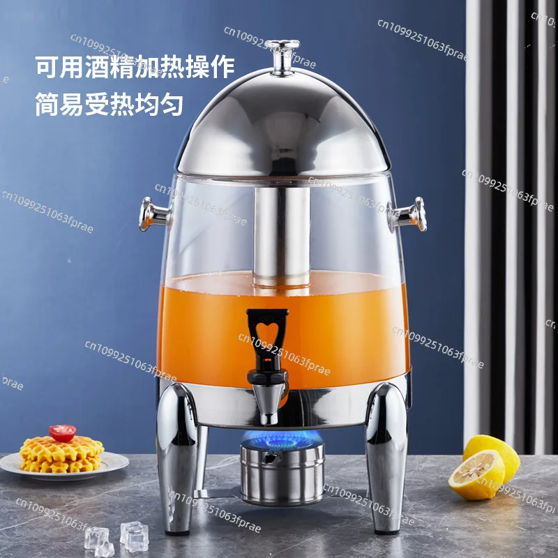 Stainless steel self-service juice ding soy milk drink machine with faucet transparent 12L
Stainless steel self-service juice ding soy milk drink machine with faucet transparent 12L