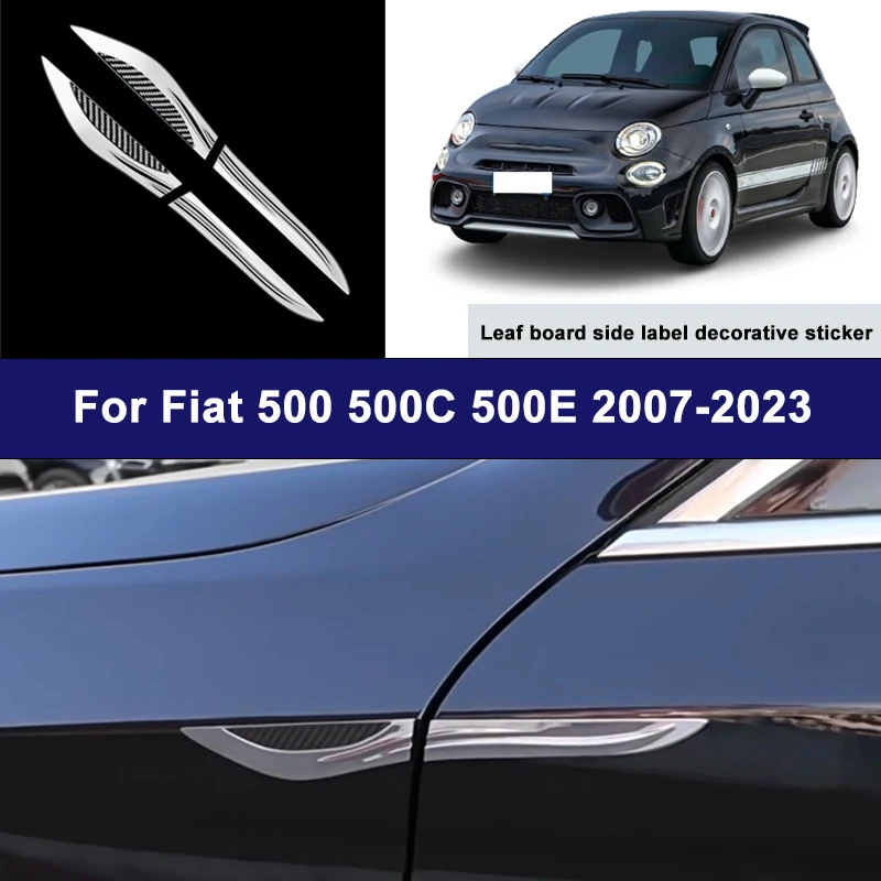 Suitable For Fiat 500 500C 500E 07-23 car side blade stickers, car body external scratch protection decorative strip accessories
Suitable For Fiat 500 500C 500E 07-23 car side blade stickers, car body external scratch protection decorative strip accessories