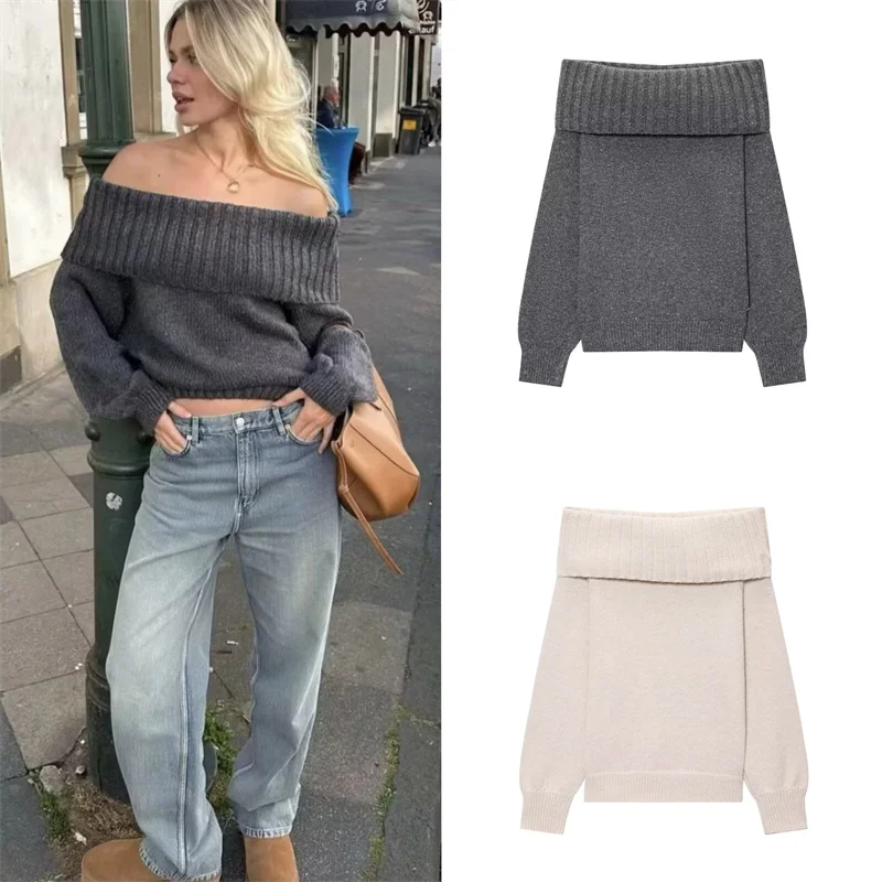 Women's Tops New Summer 2025 Solid Color Long Sleeve Lapel One-Shoulder Loose Pullover Sweater Casual Fashion Personality
Women's Tops New Summer 2025 Solid Color Long Sleeve Lapel One-Shoulder Loose Pullover Sweater Casual Fashion Personality
