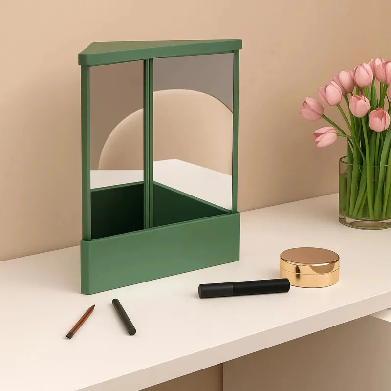 True Reflection Non-Reversing Mirror For Makeup Table, Accurate Visual Desktop Mirror For Daily Grooming And Home Decor
True Reflection Non-Reversing Mirror For Makeup Table, Accurate Visual Desktop Mirror For Daily Grooming And Home Decor