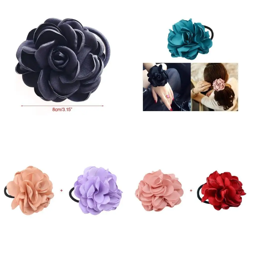 31BB 2 Pcs Large Flower Hair Bows Elastics Hairband Stretchy Hair Ties Accessories 
31BB 2 Pcs Large Flower Hair Bows Elastics Hairband Stretchy Hair Ties Accessories