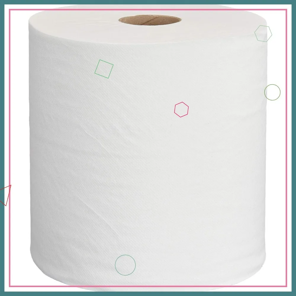 1-Ply White Hardwound Paper Towels, High Capacity Roll, 800ft/Roll (Pack of 6), FSC Certified
1-Ply White Hardwound Paper Towels, High Capacity Roll, 800ft/Roll (Pack of 6), FSC Certified