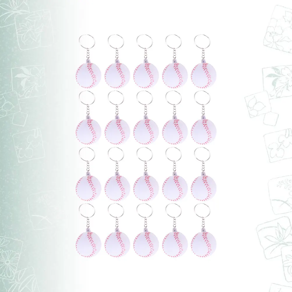 20 шт., бейсбольный брелок из искусственного материала, спортивный дизайн, стильный держатель для ключей, подвеска для автомобиля, сумка, украшение для дома и офиса, подарок
20 шт., бейсбольный брелок из искусственного материала, спортивный дизайн, стильный держатель для ключей, подвеска для автомобиля, сумка, украшение для дома и офиса, подарок