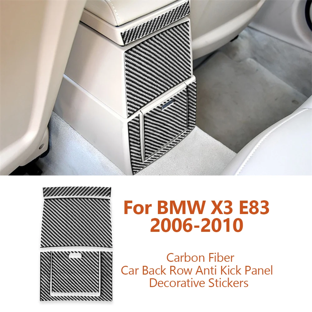 For BMW X3 E83 2006-2010 Car-styling Carbon Fiber Car Back Row Anti Kick Panel Decorative Stickers Interior Auto Accessoriess
For BMW X3 E83 2006-2010 Car-styling Carbon Fiber Car Back Row Anti Kick Panel Decorative Stickers Interior Auto Accessoriess