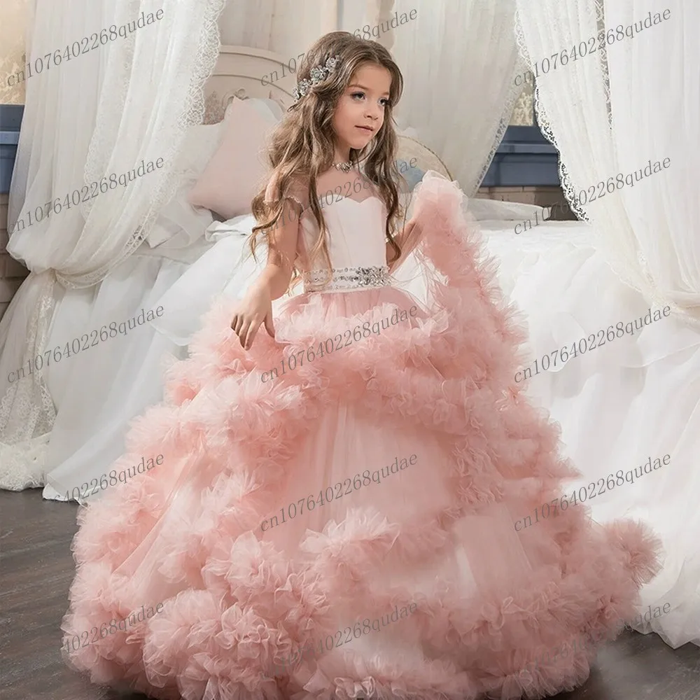 Pink Layer upon layer Tulle Princess Flower Girl Dresses First Communion Prom Special Occasions Toddler Baby Gown Custom Made
Pink Layer upon layer Tulle Princess Flower Girl Dresses First Communion Prom Special Occasions Toddler Baby Gown Custom Made