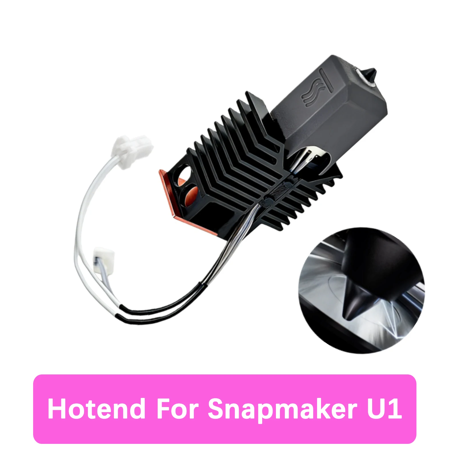 High Flow Hotend 24V 48W Ceramic heater Kit For Snapmaker U1 Print Head U1 Hardened Steel Nozzle Hot End U1 3D Printer Parts
High Flow Hotend 24V 48W Ceramic heater Kit For Snapmaker U1 Print Head U1 Hardened Steel Nozzle Hot End U1 3D Printer Parts