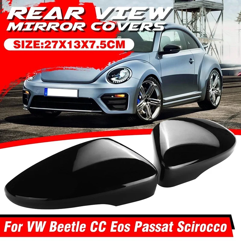 New-2Pcs Car Side Wing Mirror Cover Caps Rear View Mirror Case Cover For Beetle CC Eos/Passat Scirocco
New-2Pcs Car Side Wing Mirror Cover Caps Rear View Mirror Case Cover For Beetle CC Eos/Passat Scirocco
