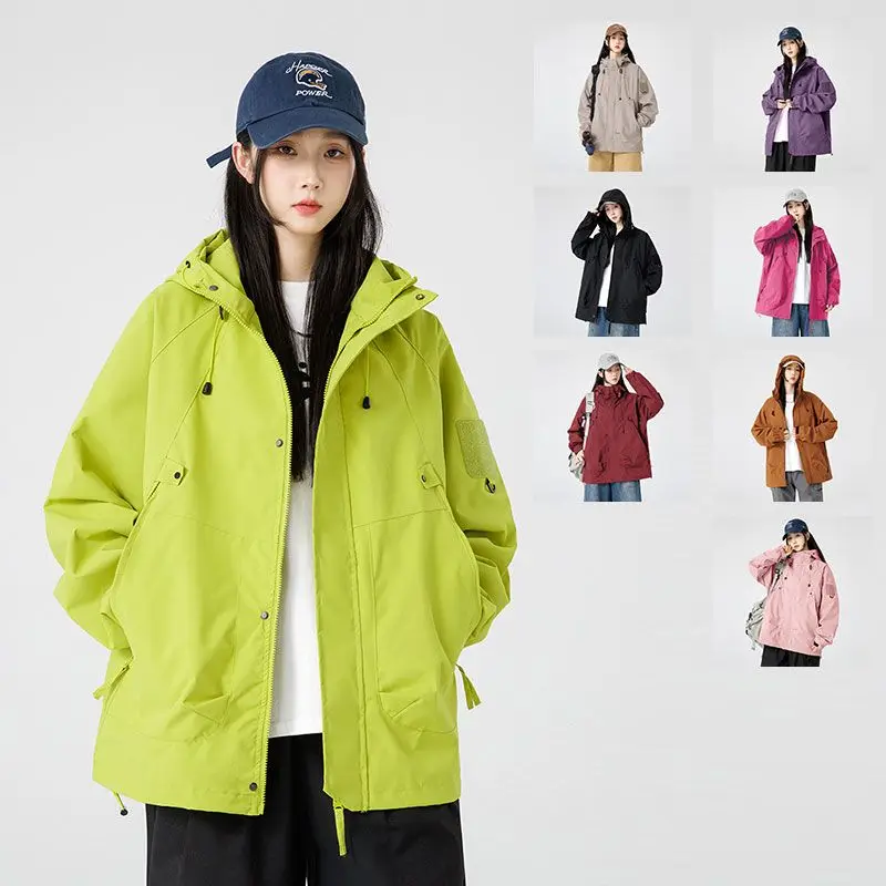 Couple's Outdoor Windproof Waterproof Casual Hooded Mountain Climbing Jaet Coat ex Spring New Arrival Polyester Nylon C...
Couple's Outdoor Windproof Waterproof Casual Hooded Mountain Climbing Jaet Coat ex Spring New Arrival Polyester Nylon C...