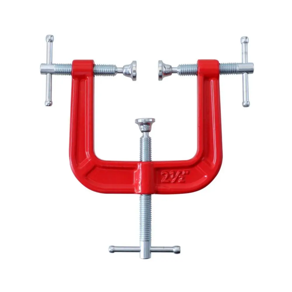 2-1/2” 3 Way Edge Clamp Adjustable Stable G-Clamp Woodworking Clamp Prevents Deformation Iron Fixing Clip Building
2-1/2” 3 Way Edge Clamp Adjustable Stable G-Clamp Woodworking Clamp Prevents Deformation Iron Fixing Clip Building