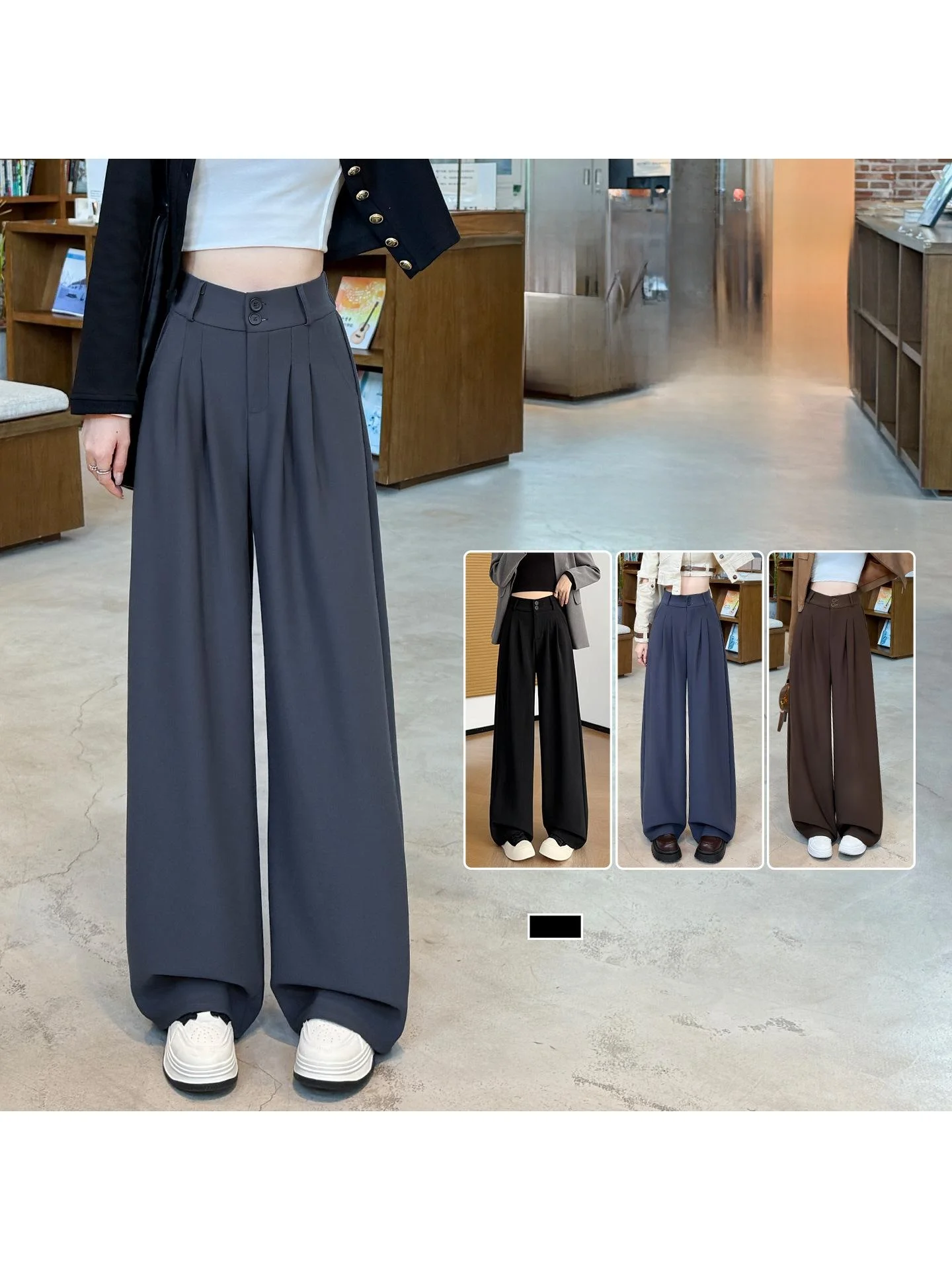 Slim Fit Fleece Lined Flared Pants Women's Business Casual Trousers High Waist Long Pants Straight Leg Autumn Winter Fashion
Slim Fit Fleece Lined Flared Pants Women's Business Casual Trousers High Waist Long Pants Straight Leg Autumn Winter Fashion