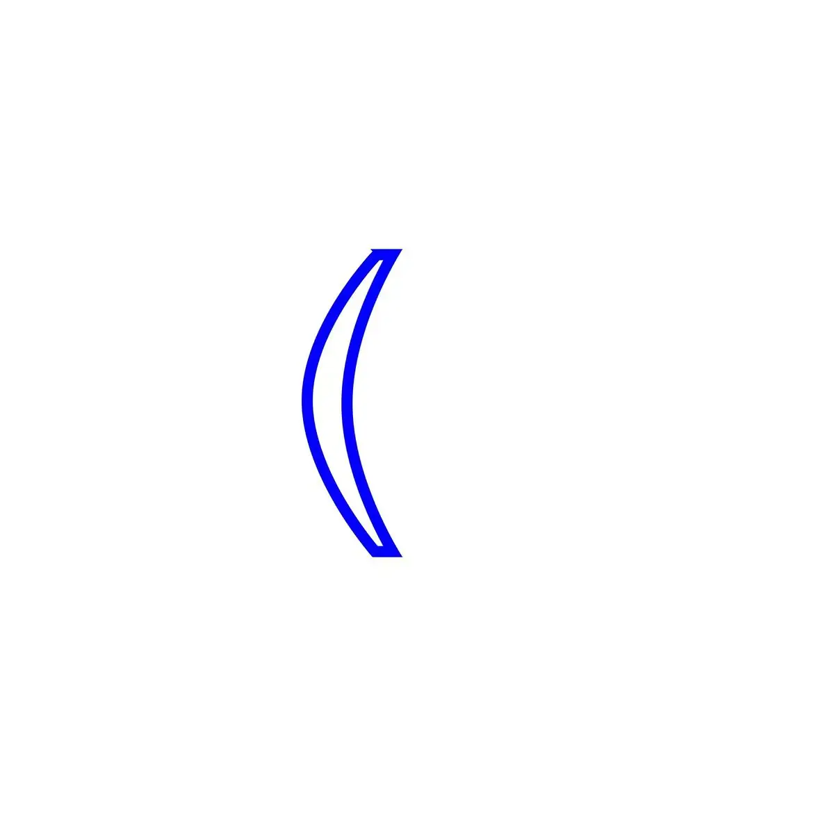 Diameter 20mm, focal length 55mm, concave convex single piece crescent optical glass lens coating 400~700 pieces R117
Diameter 20mm, focal length 55mm, concave convex single piece crescent optical glass lens coating 400~700 pieces R117