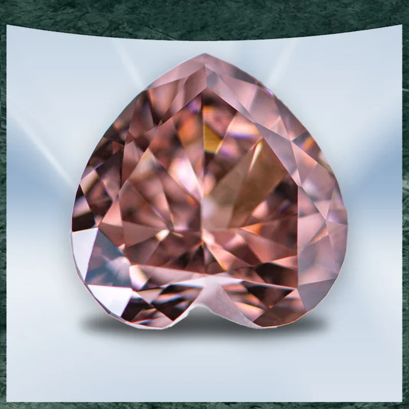 Cubic Zirconia Crushed Ice Cut No Certificate Heart Shape Coffee Color Charms Beads for Top Diy Jewelry Making Rings Materials
Cubic Zirconia Crushed Ice Cut No Certificate Heart Shape Coffee Color Charms Beads for Top Diy Jewelry Making Rings Materials