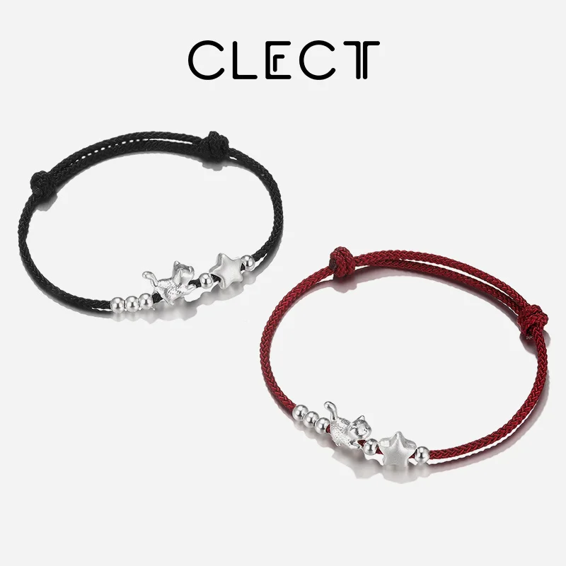 999 sterling silver hand woven rope proud cat women's bracelet,cute star cartoon kitten couple bracelet,best friend holiday gift
999 sterling silver hand woven rope proud cat women's bracelet,cute star cartoon kitten couple bracelet,best friend holiday gift