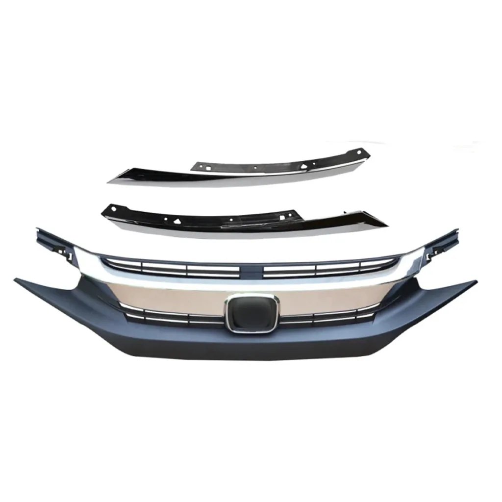 FOR Honda Civic 2016-2018 models, chrome front grille and headlight trim OE 71121-TBA-A01/71129-TBA-A01/71124-TBA-A01
FOR Honda Civic 2016-2018 models, chrome front grille and headlight trim OE 71121-TBA-A01/71129-TBA-A01/71124-TBA-A01