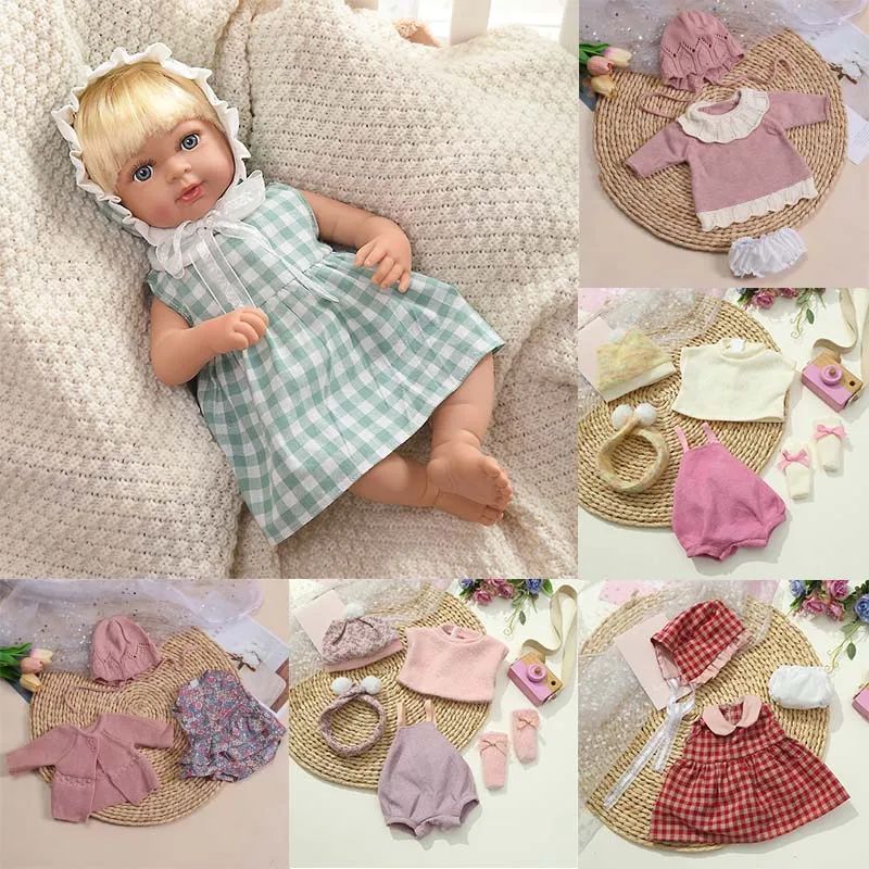 Reborn Baby Doll Clothes for 45cm Dolls Sweater Dress Baby Doll's Clothes Accessories Fashion Reborn Doll Dress Up Accessories
Reborn Baby Doll Clothes for 45cm Dolls Sweater Dress Baby Doll's Clothes Accessories Fashion Reborn Doll Dress Up Accessories 