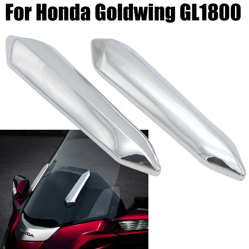 Motorcycle Chrome Windshield Decorative Bar Visor Deflector Accent Trim For Honda Goldwing GL1800 2018-2020 Fairing Accessories
Motorcycle Chrome Windshield Decorative Bar Visor Deflector Accent Trim For Honda Goldwing GL1800 2018-2020 Fairing Accessories