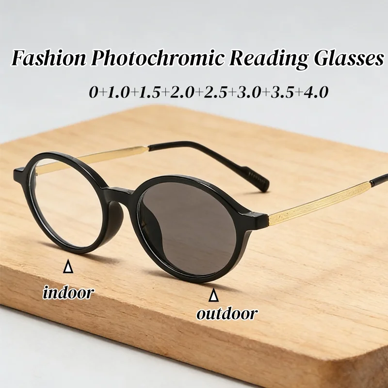 2026 женские фотохромные очки для чтения унисекс уличные солнцезащитные очки с защитой от ультрафиолета мужские модные блокирующие синий свет пресбиопия 0 + 1,0 + 4,0
2026 женские фотохромные очки для чтения унисекс уличные солнцезащитные очки с защитой от ультрафиолета мужские модные блокирующие синий свет пресбиопия 0 + 1,0 + 4,0