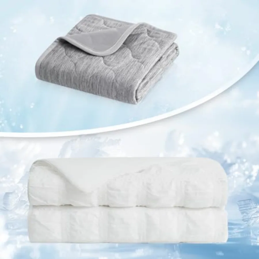 Cooling Comforter Twin Size and Dog Cooling Blanket Large Size
Cooling Comforter Twin Size and Dog Cooling Blanket Large Size
