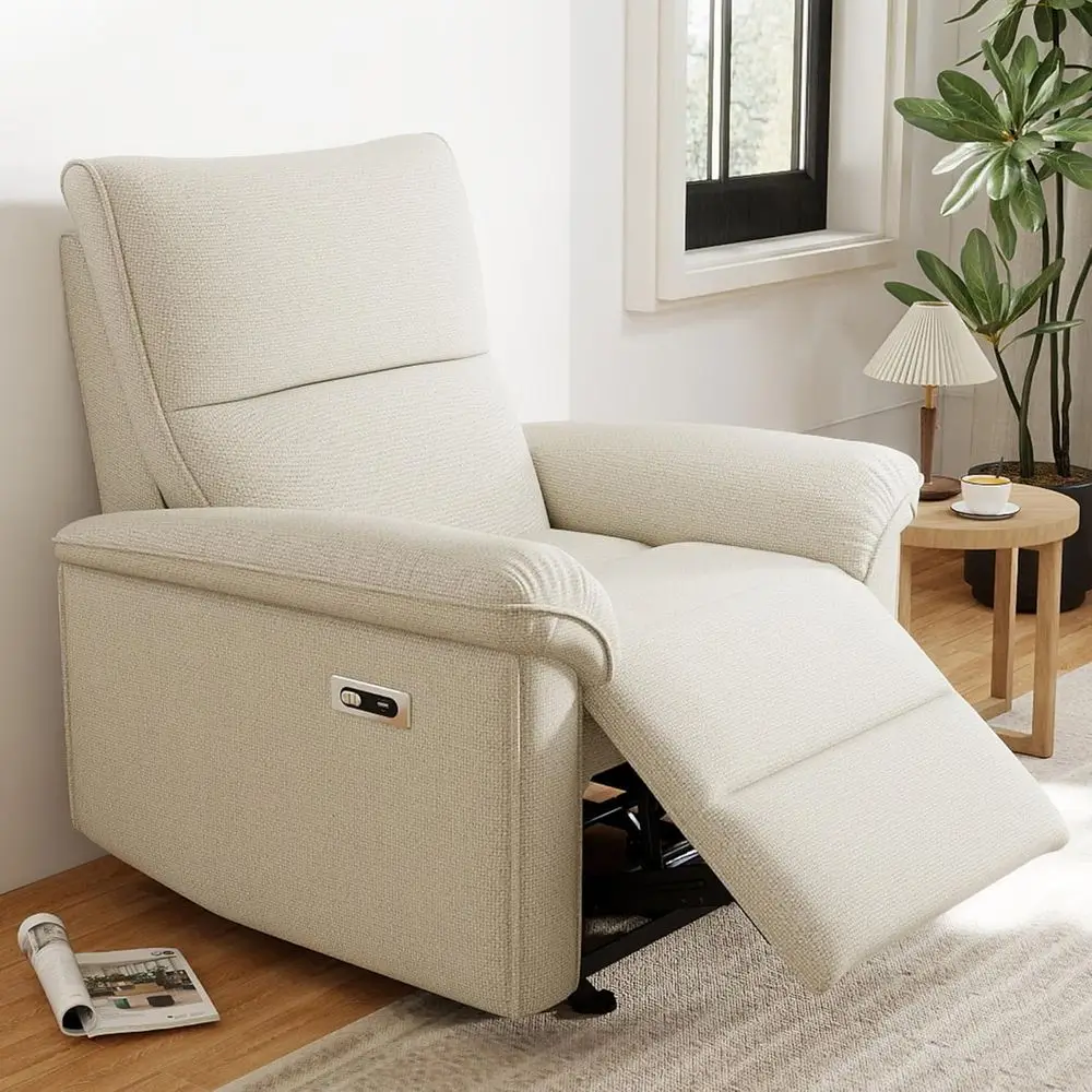 Wall Her Power Recliner Chair, Zero Wall Electric Recliner with USB Port, lake Velvet Space Saving Large Recliner or Living Room
Wall Her Power Recliner Chair, Zero Wall Electric Recliner with USB Port, lake Velvet Space Saving Large Recliner or Living Room