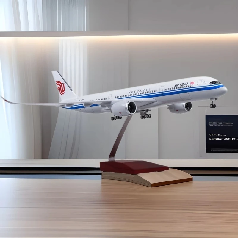 47cm Scale Aircraft A350 Air China Diecast Resin Child Toy Plane Miniature Airplane Diecast Model With LED Light Souvenir Toy
47cm Scale Aircraft A350 Air China Diecast Resin Child Toy Plane Miniature Airplane Diecast Model With LED Light Souvenir Toy