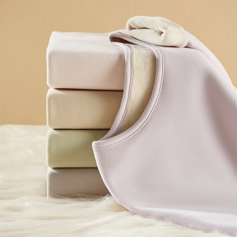 Women's Thermal Underwear with Fleece Lining Set Intimate Self-heating Winter Cold Protection Round Neck Ultra Thick 2 Pieces
Women's Thermal Underwear with Fleece Lining Set Intimate Self-heating Winter Cold Protection Round Neck Ultra Thick 2 Pieces