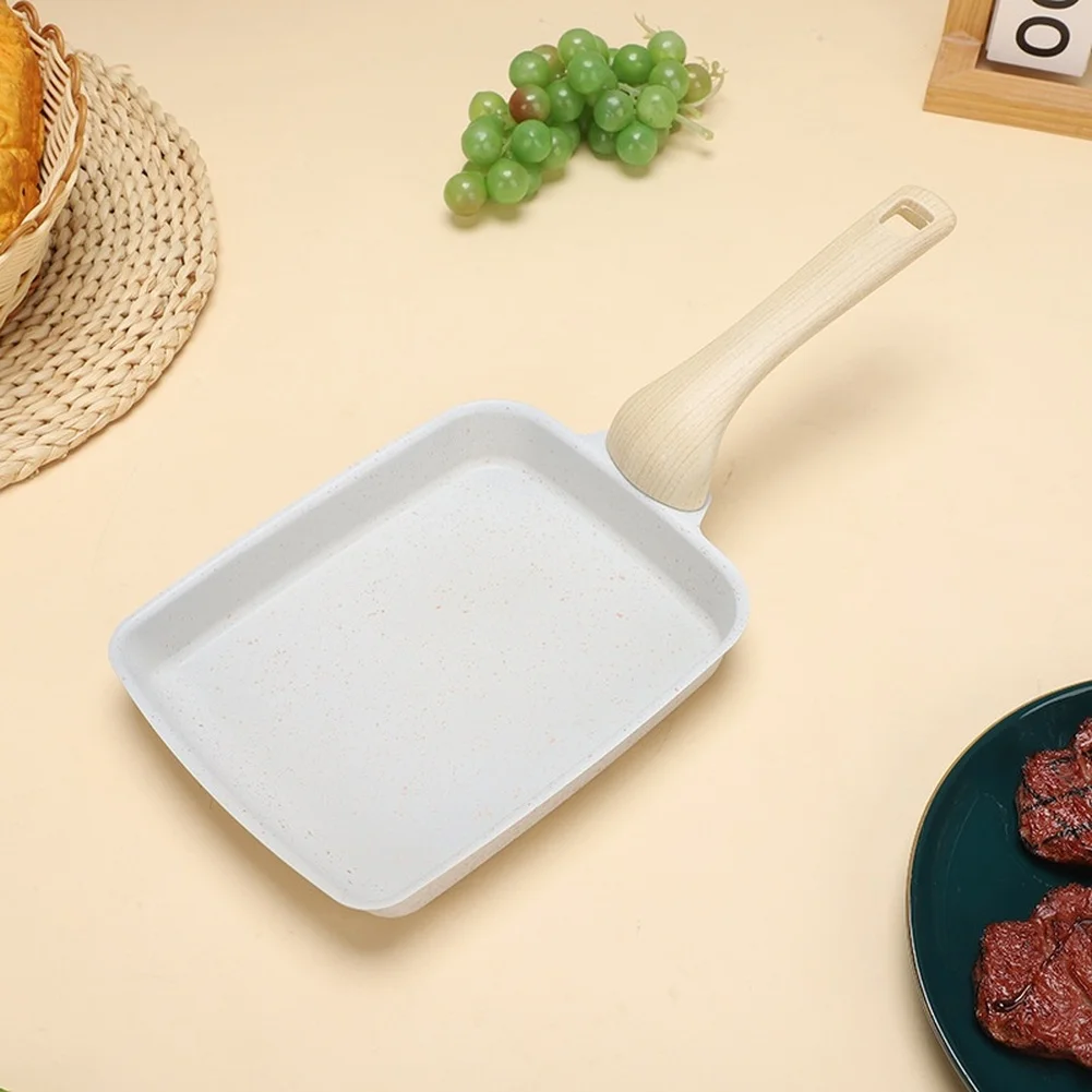 Non-Stick Tamagoyaki For Frying Pan 35x15cm Granite Coating Rectangular Omelette Pan for All Stovetops Black White
Non-Stick Tamagoyaki For Frying Pan 35x15cm Granite Coating Rectangular Omelette Pan for All Stovetops Black White