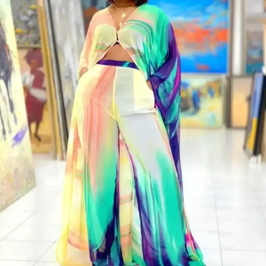 Комплект из двух предметов Dashiki, летняя африканская одежда для женщин, модные комплекты длинных платьев 2025 года, брюки, костюмы, наряды, вечерние платья, большой размер
Комплект из двух предметов Dashiki, летняя африканская одежда для женщин, модные комплекты длинных платьев 2025 года, брюки, костюмы, наряды, вечерние платья, большой размер