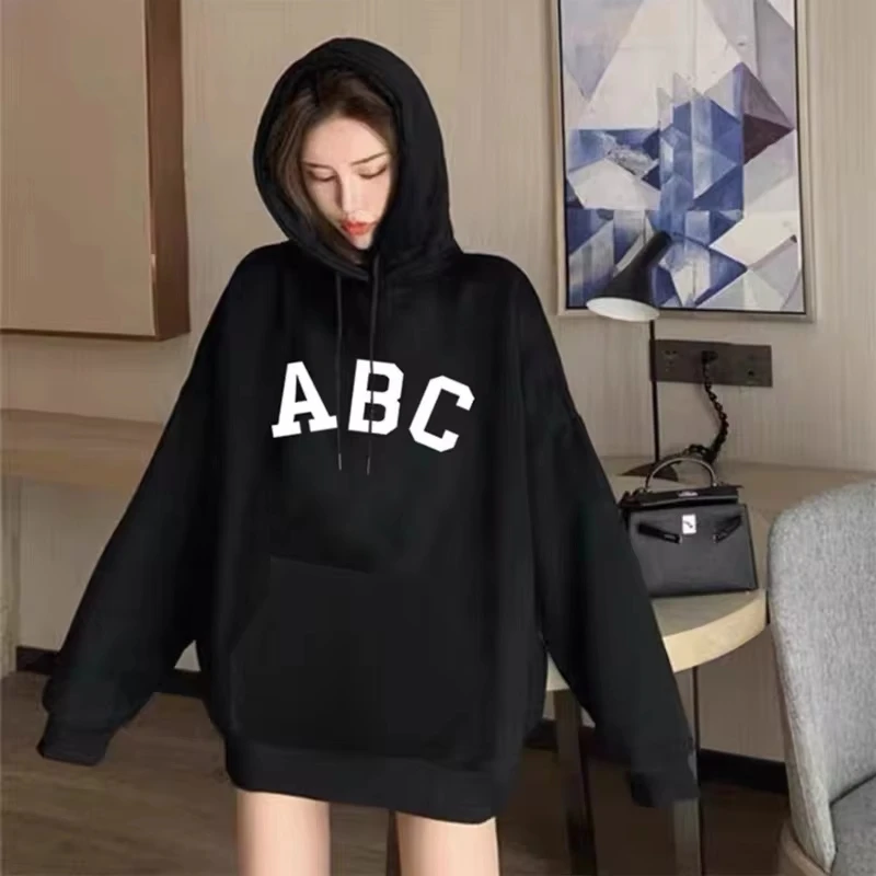 Trendy Brand Letter ABC Printing Men's and Women's Pure Cotton Hoodie Trendy Fashion Outdoor Sports Crew Neck Sweater
Trendy Brand Letter ABC Printing Men's and Women's Pure Cotton Hoodie Trendy Fashion Outdoor Sports Crew Neck Sweater