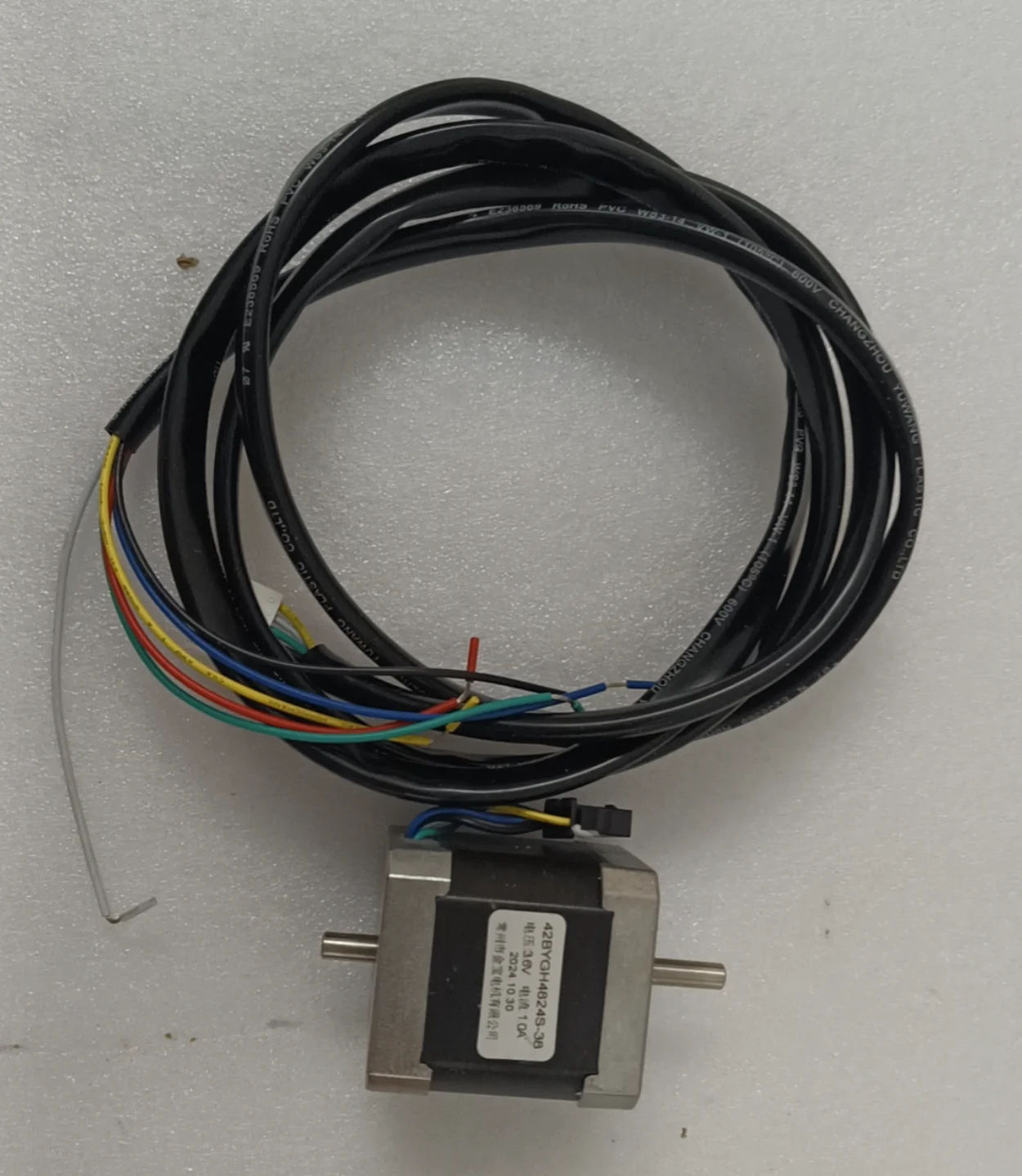 Color Change Motor 42BYGH4824S-38 Chinese Embroidery Machine Parts C0202-42BYGH4824S-38
Color Change Motor 42BYGH4824S-38 Chinese Embroidery Machine Parts C0202-42BYGH4824S-38