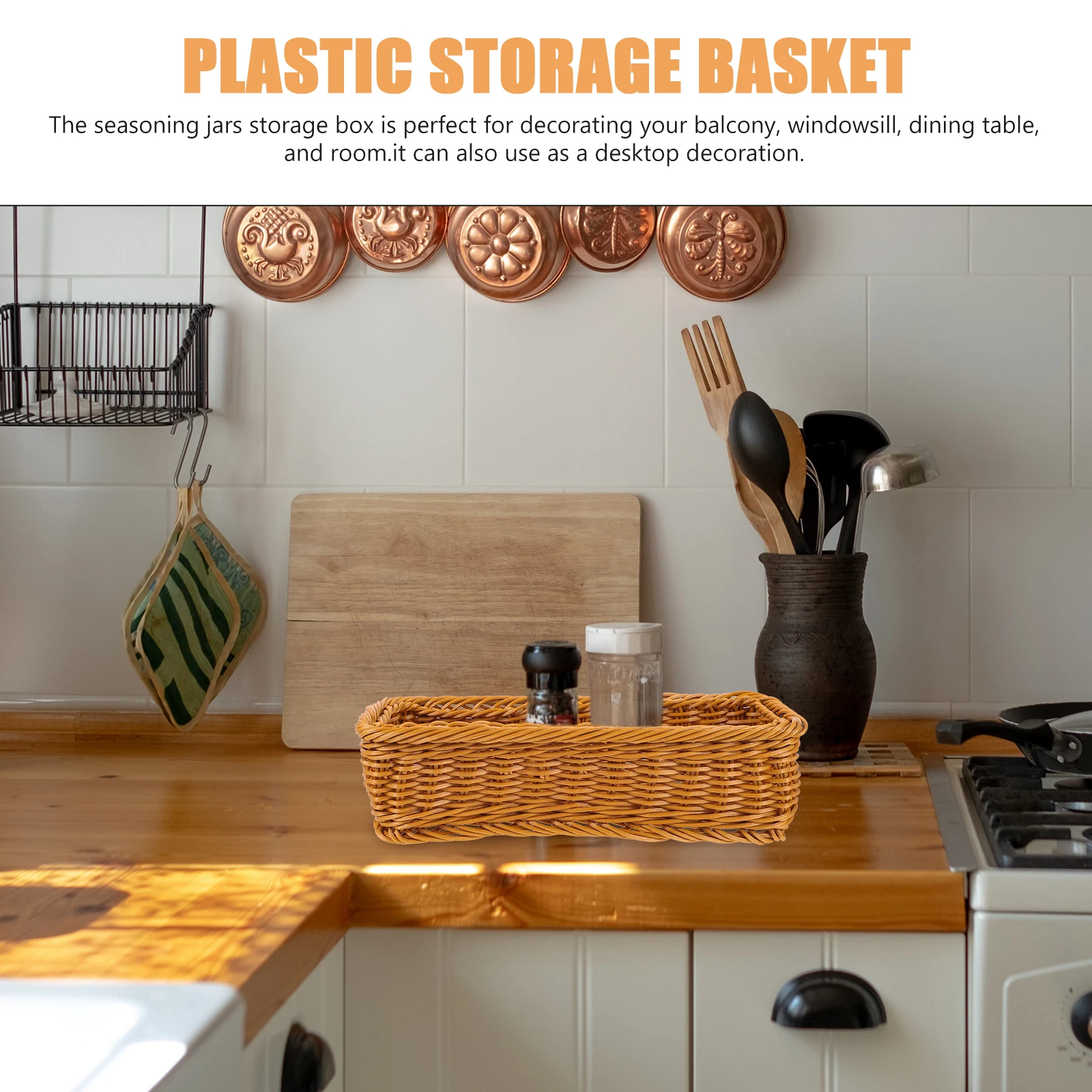 Seasoning Jar Storage Box Plastic Basket Organizer Desk Home Decorative Table Fruit Snack Vegetable Dried Multi Function
Seasoning Jar Storage Box Plastic Basket Organizer Desk Home Decorative Table Fruit Snack Vegetable Dried Multi Function