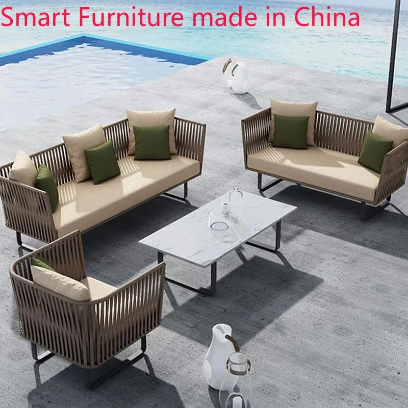 Custom outdoor sofa: Nordic Nordic courtyard garden leisure rattan chair, outdoor open-air balcony double booth rattan sofa
Custom outdoor sofa: Nordic Nordic courtyard garden leisure rattan chair, outdoor open-air balcony double booth rattan sofa