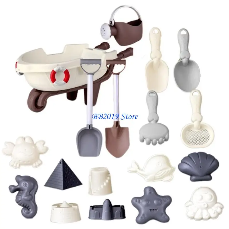 Q0KB Vacation Sand Bucket Toy Little Kids Outdoor Sand Playset Digging Planting Toy
Q0KB Vacation Sand Bucket Toy Little Kids Outdoor Sand Playset Digging Planting Toy