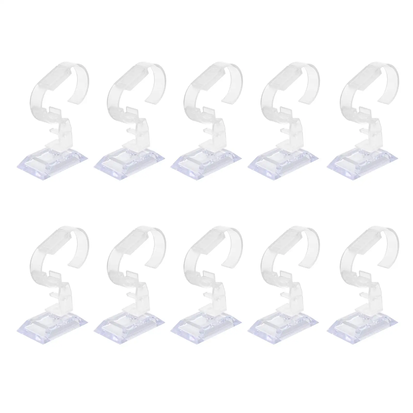 10 Pcs Watch Display Stand Plastic Racks Bracelet Holder Manual Ring Stands Abs for Travel
10 Pcs Watch Display Stand Plastic Racks Bracelet Holder Manual Ring Stands Abs for Travel