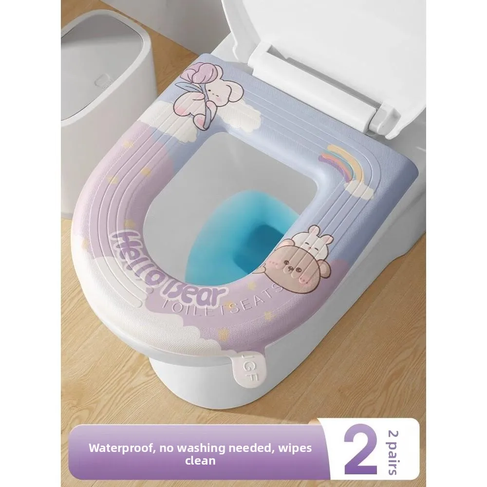 Neutral Eva Toilet Cushion Waterproof Bathroom Accessories Summer New Arrival Macaron Color Sticky Toilet Cover for...
Neutral Eva Toilet Cushion Waterproof Bathroom Accessories Summer New Arrival Macaron Color Sticky Toilet Cover for...